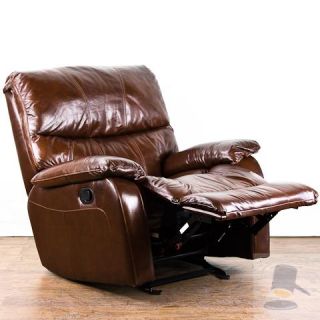Bassett Furniture John Elway End Zone Leather Recliner