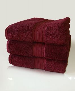 30x54 Burgundy Bath Towels 100 Luxury Thick Cotton