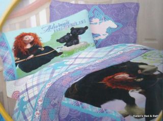   Girls Twin Full Bedding Comforter Sheets Pillow Drapes Throw