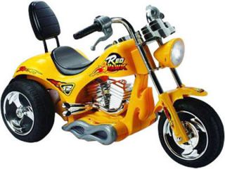   Battery Electric Powered Yellow Motorcycle Kids Ride on Bike Toy