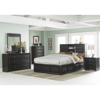 King Headboard Side Storage Bed Bedroom Furniture