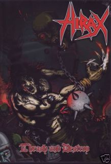 Hirax Thrash and Destroy DVD Slayer Dark Angel Exodus