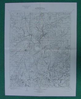 Muskogee Fort Gibson I T Civil War Site 1896 Topo Map