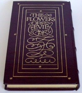   Press The Flowers of Evil by Charles Baudelaire Deluxe Leather