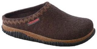 Giesswein CALDEN Dark Brown Womens Wool Clog Shoes Warm Winter 