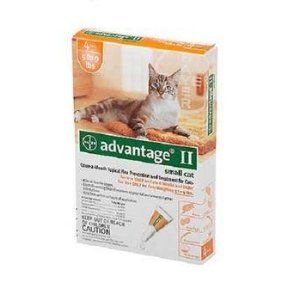Bayer ADVANTAGE II SMALL CAT 5 9LBS 1 YEAR SUPPLY
