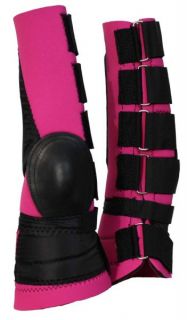   Colors Adjustable Neoprene Combination Bell Boot New Horse Tack