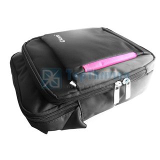Black Multi Function Shoulder Pouch Bag for APPLE IPAD 2 The New iPad 