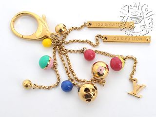   Multicolor Chaine Grelots Bells Clip Charm Handbag Accessories