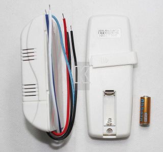 Wireless 2 Ways ON/OFF 110V/220V Remote Control Switch For All Lights