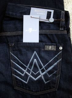   All Mankind A Pocket Bootcut Jeans in Beauregard Dark Wash 36