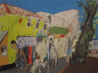 Rosemary Beaton Modern Impressionist Scottish School Painting Well 