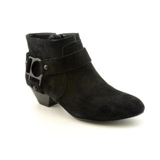 BCBGeneration Cherries Womens Size 7 Black Regular Suede Booties Shoes 