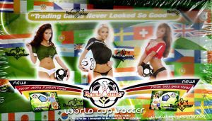 2006 Benchwarmer World Cup Trading Cards Box SEALED