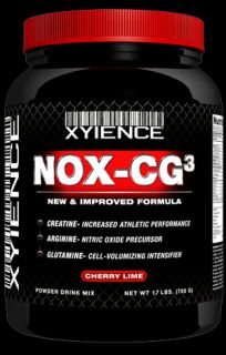 Xyience UFC BSN Nox CG3 Cherry Lime Creatine Xtest