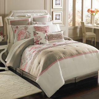   Embroidered Oversize Queen 8 Piece Comforter Bed in A Bag Set