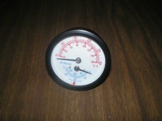 Temperature Pressure Tridicator Boiler Gauge Hot Water Boiler Systems 