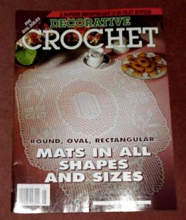 DECORATIVE CROCHET 15 Magazines Back Issues Nov 1994 to Mar 1997 #42 