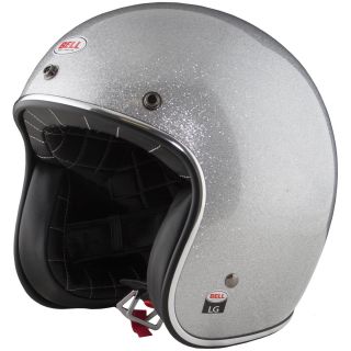 Harley Davidson Bell Custom 500 Open Face Helmet Black White or Silver 