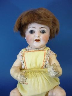 15 Alt Beck & Gottschalk 1352 Character Baby Bisque Head Doll German 