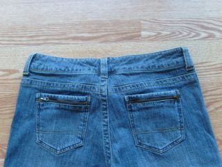   Lee Jeans Lower on Waist Denim Jean Long Bermuda Shorts Capris