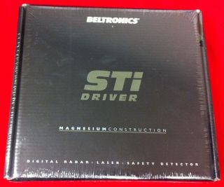 New Beltronics Pro STI Driver Dash Radar Laser Detector