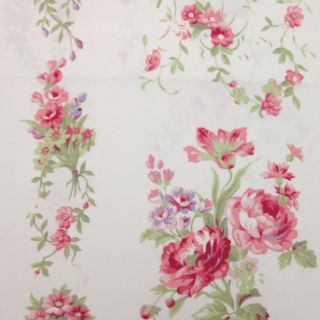 Ralph Lauren Twin Bed Sheet Set Floral Print on Cream