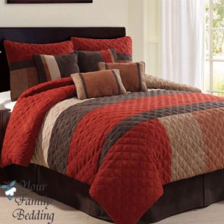   King Size Comforter Masculine Bed Collection Linen Bedding Set