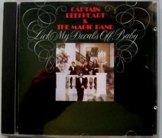 New Very RARE CD Captain Beefheart Lick My Decals Off Baby US Seller 