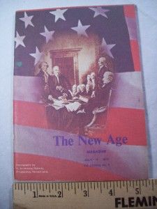The New Age Magazine Scottish Rite Freemasonry JLY 1977