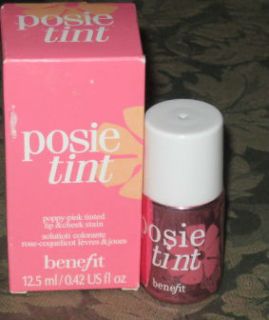Benefit Cosmetics Posietint Posie Tint Lip Color Pink Lip Cheek Stain 