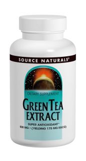 Green Tea Extract 100mg by Source Naturals Inc 60 Tabs