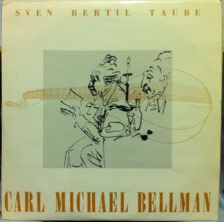 Carl Michael Bellman Sven Bertil Taube LP Mint SCLP 1003 1st Press 