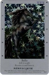 Bella Sara Bello Insert Horse Card
