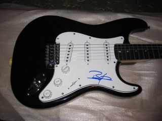 Ben Moody Evanescence Signed Guitar Proof