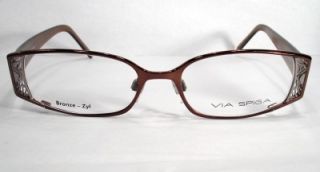 Via Spiga Women Eyewear Eyeglass Frame Vallefondi Brown