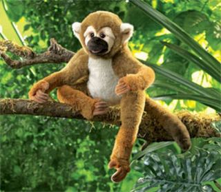 Folkmanis Puppets Squirrel Monkey 2846 Flexible Paws to Grip Free SHIP 