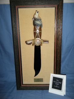 Franklin Mint The Pawnee Wolf Knife by Ben Nighthorse