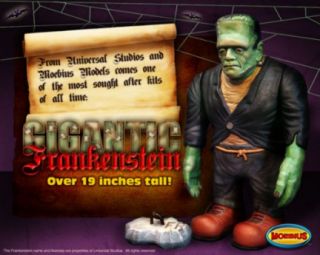As with all Moebius reproduction kits, Gigantic Frankenstein comes 
