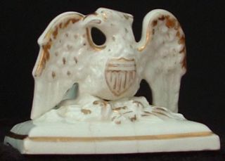 Bennington Pottery Eagle Paperweight RARE Fine Condition