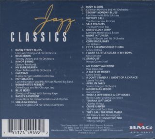 Jazz Classics BMG Special Products by Various Artists 755174594922 