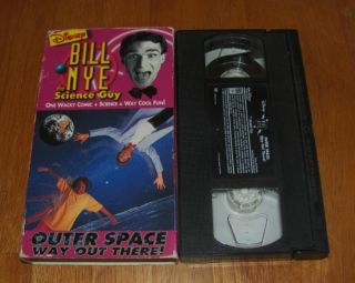 Bill Nye The Science Guy Outer Space Way Out There VHS
