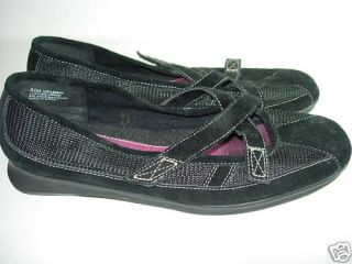Womens Black Aerosoles Mary Janes Flats Shoes Size 8 5