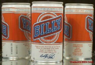 Billy Carter Beer A A Can Pearl Brewing Company San Antonio 78215 