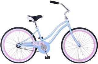 Sun Bicycles Revolutions CB 24 Ladies Cruiser 16 Sky Blue NEW