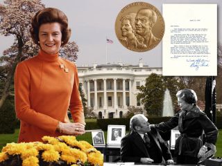 BETTY FORD Optimistic 1979 letter about her DRUG and ALCOHOL 