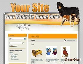 Pet, Dog Puppy Store Business Website For Sale. Online Homebased 