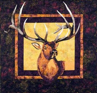 Elk Buck Quilt Pattern Elusive Toni Whitney Bigfork Bay