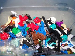 Huge Set of Bionicle Toys Must See Lots of Parts Pieces and Complete 