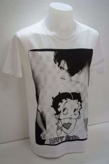 The Cure Robert Smith Betty Boop Goth Rock T Shirt L